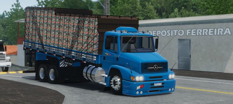 MERCEDES BENS 1620 + CARROCERIA – SKINS GLOBAL TRUCK ONLINE