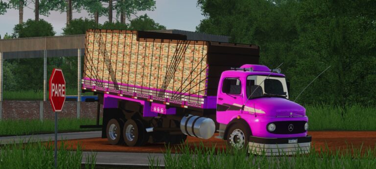 MERCEDES BENZ ROSA – SKIN GLOBAL TRUCK ONLINE