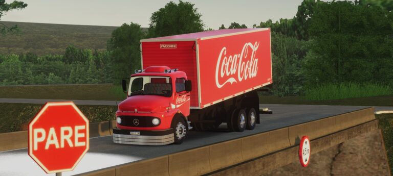 MERCEDÃO DA COCA-COLA – SKIN GLOBAL TRUCK ONLINE