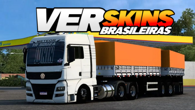 SKINS VIPS ATUALIAZADAS JOGÃO GLOBAL TRUCK