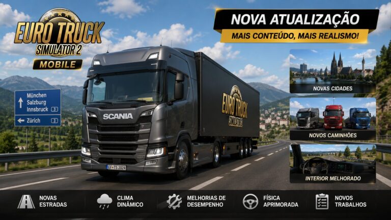 Euro Truck Simulator 2 Mobile: Nova Atualização