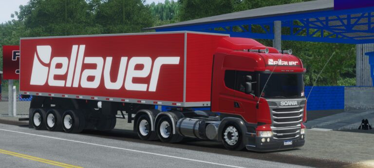 SCANIA BELLAVER + BAÚ – GLOBAL TRUCK ONLINE