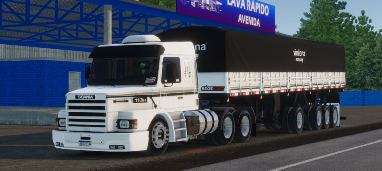 SCANIA 113H + CONJUNTO – GLOBAL TRUCK ONLINE
