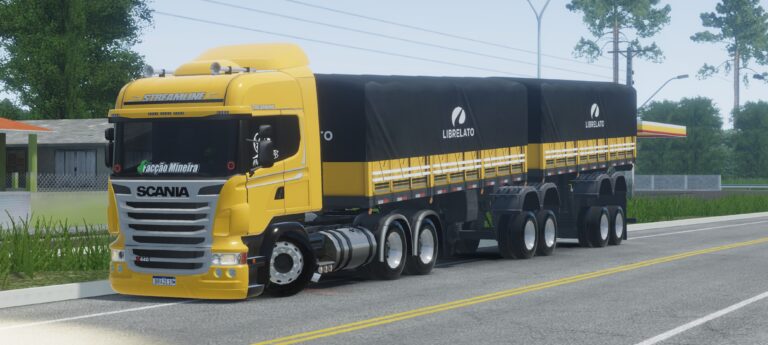 SCANIA AMARELA – GLOBAL TRUCK ONLINE