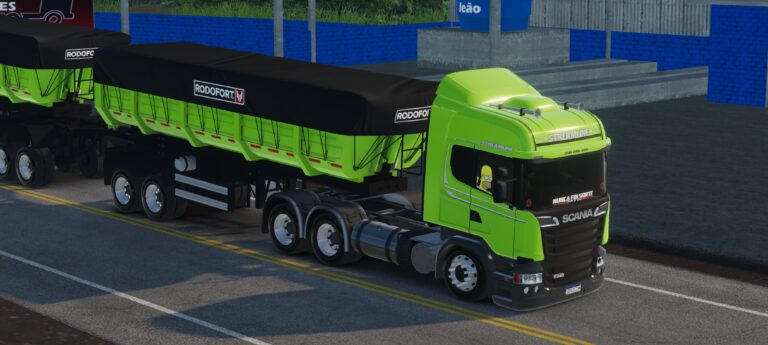 SCANIA ALLIEN + RODOTREM + VIDROS – GLOBAL TRUCK ONLINE