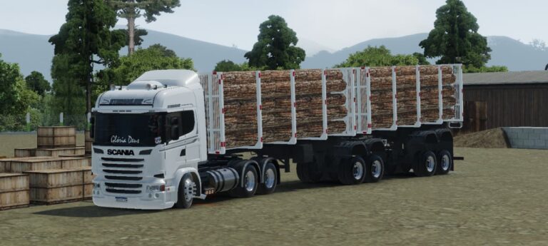 SCANIA 640 WHITE BITREM MADEIRA – GLOBAL TRUCK ONLINE – GLOBAL TRUCK ONLINE