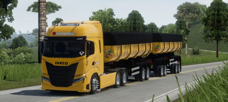IVECO BOB ESPONJA + RODO TREM – GLOBAL TRUCK ONLINE