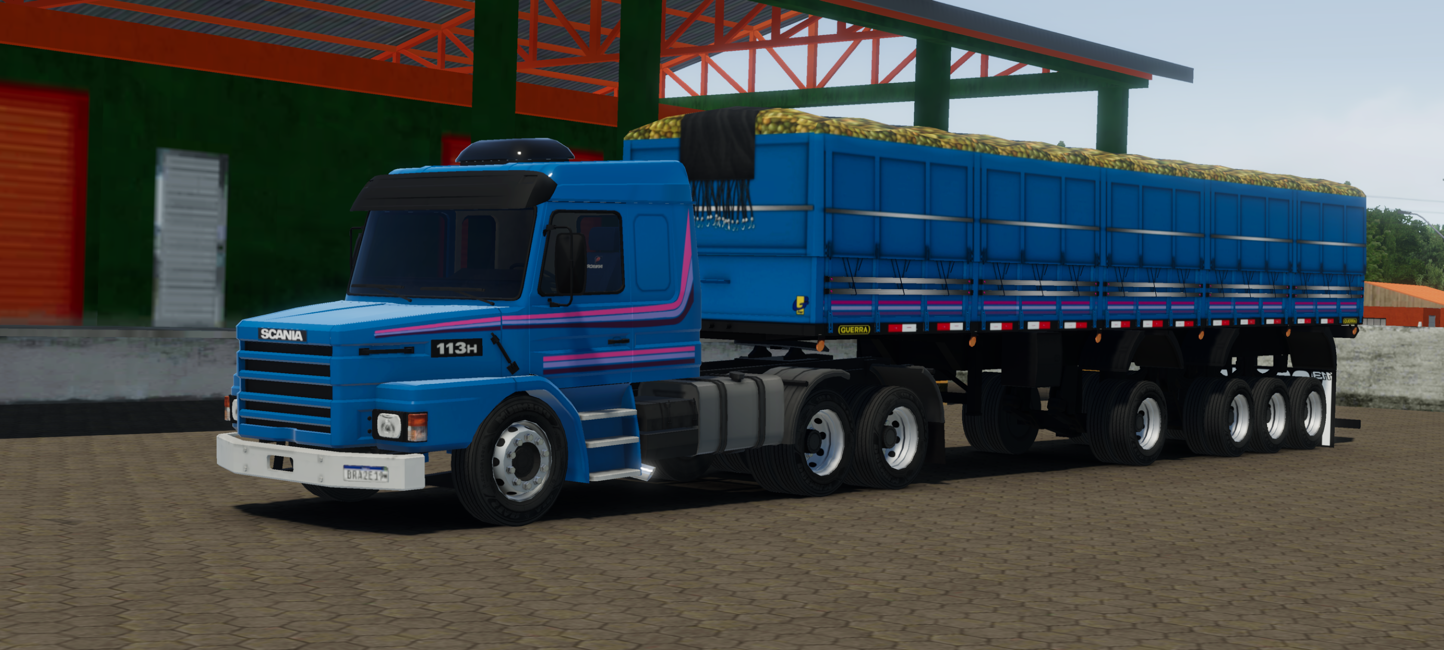 SCANIA 113H NA CARGA DE BATATA – GLOBAL TRUCK ONLINE