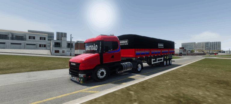 SCANIA 124 COM GLANELEIRA COM FAIXAS EXCLUSIVA @TR.JUNIOR