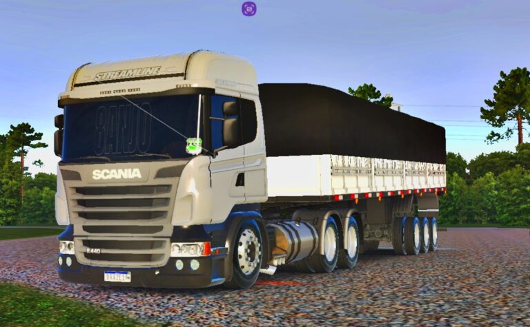 SCANIA R440 CINZA NA GRANEL 3 EIXOS @FBA GABRIEL