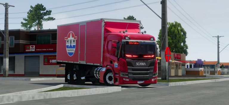 Skin Scania P320 – MWM Transportes @TR CREMOSINHO 002