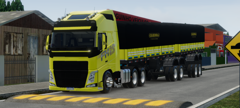 Conjunto volvo+bitrem amarelo @Tr siqueira