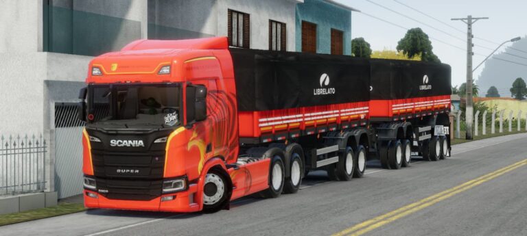 SCANIA TEAM AJAX + 9 EIXOS – GLOBAL TRUCK SKINS