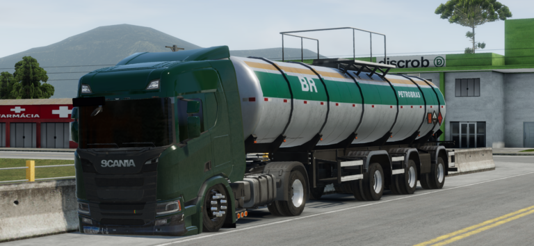 Scania R550 Petrobras rica em Detalhes! @Silvazsx