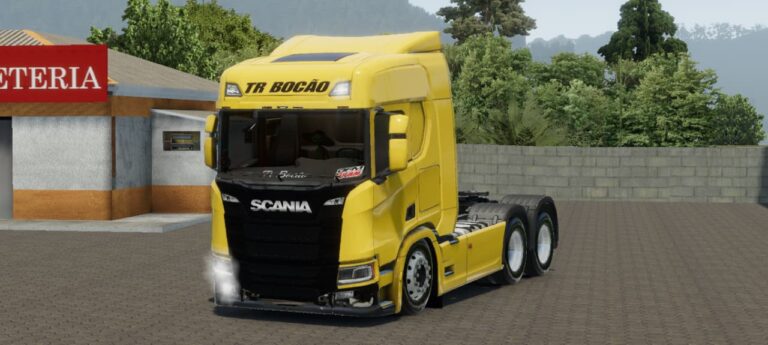 SCANIA NOVA YELLOW – Skins Global Truck