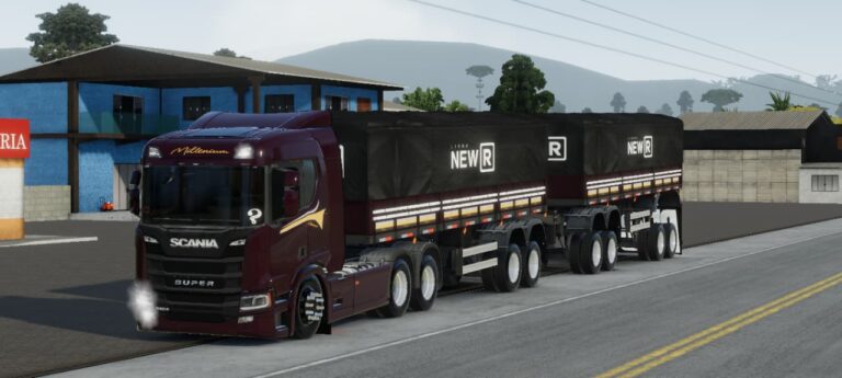 SCANIA SUPER V8 ROXA – GLOBAL TRUCK SKINS