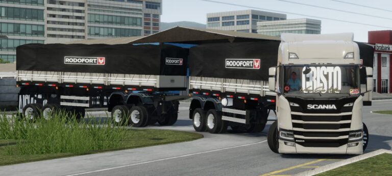 SCANIA SHOW 3 MODELOS + 9 EIXOS GRANELEIRA