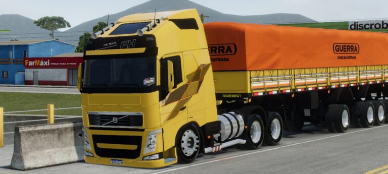 FH BRUNO GARCIA + 4 EIXOS + SKINS GLOBAL TRUCK