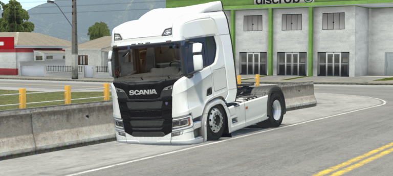 Scania R540 Branca @Rafael