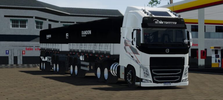 Volvo 540 branco faixas exclusivas @Tr Lima AJAX