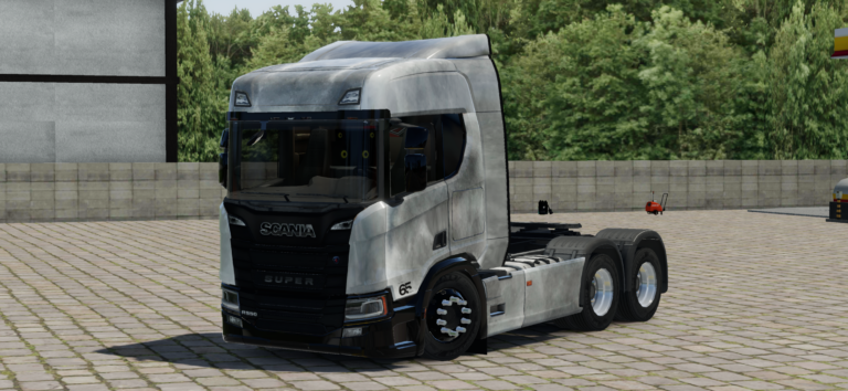 Scania branco estilo cera sergipana @Tr Edivando