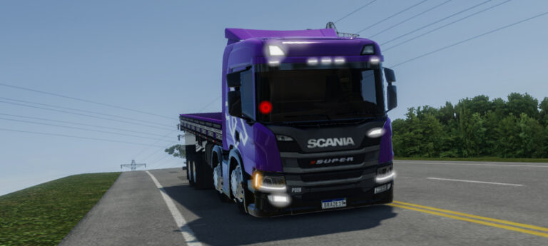 Scania p320 roxa @JUBIL3U_EDITS