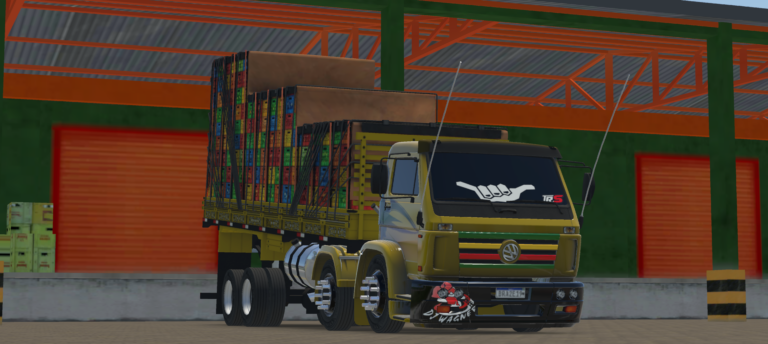 Skin vw titan amarelo verdureiro qualificado @Cascão ganer