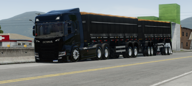 Scania com granel black @TR MALUKINHO