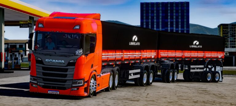 SCANIA NOVA GERAÇÃO TEAM AJAX + CONJUNTO BITREM + DOLLY – SKINS GLOAL TRUCK ONLINE