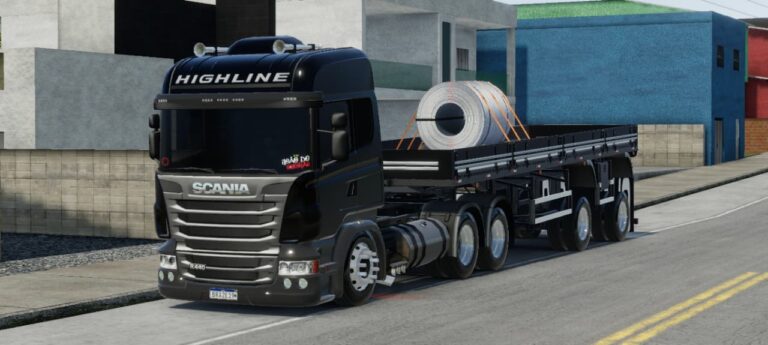 SCANIA BLACK  JOÃO DO GRAU – SKINS GLOBAL TRUCK ONLINE
