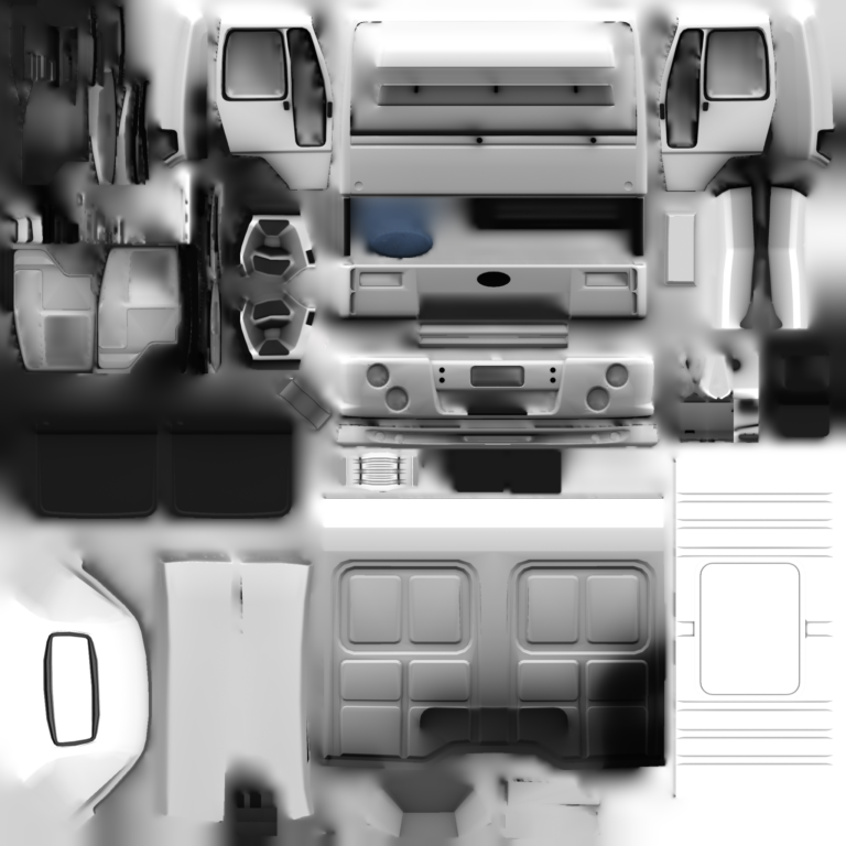 TEMPLATE SKIN FORD CARGO