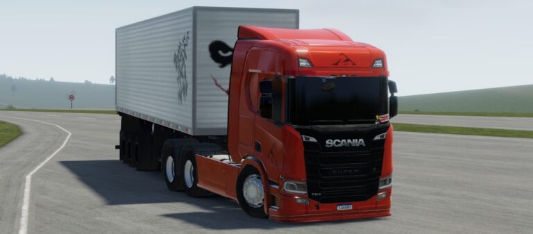 Scania gbn laranja mofredine transparentes baú grupo mafia @willvideos_