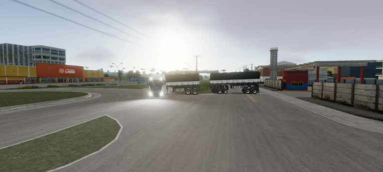 Skin rodotrem branco lanterna New R @Isaac GBN