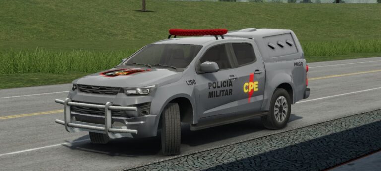 VIATURA CPE CINZA – SKINS GLOBAL TRUCK ONLINE