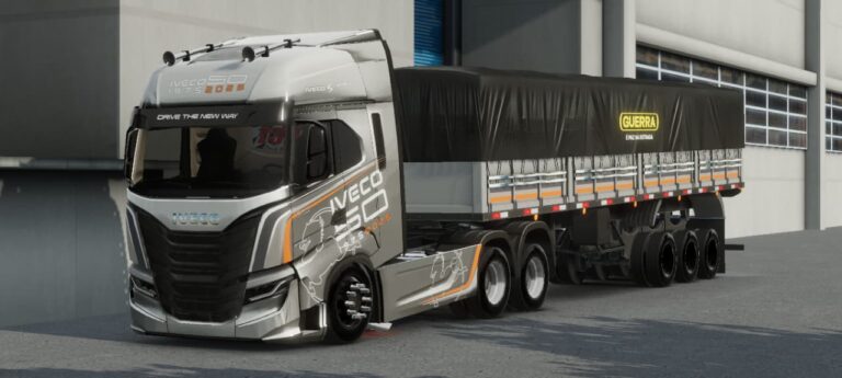 IVECO GBN + 3 EIXOS + BANDEIRA – SKINS GLOBAL TRUCK ONLINE