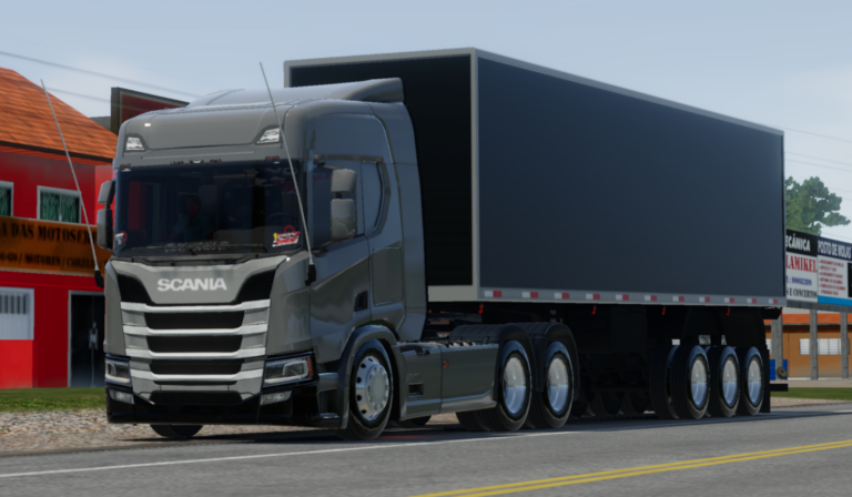 Scania r450 cinza @GRAY_VIDEOS_OFC