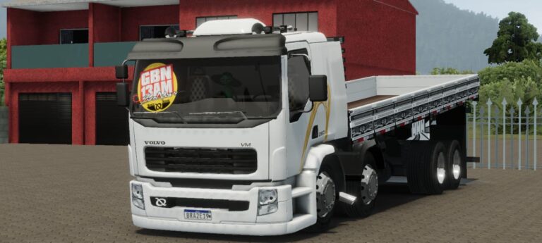 VM WHITE CARGA SECA VIDRO FUMÊ – SKINS GLOBAL TRUCK ONLINE