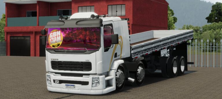 VM WHITE CARGA SECA VIDRO ROXO – SKINS GLOBAL TRUCK ONLINE